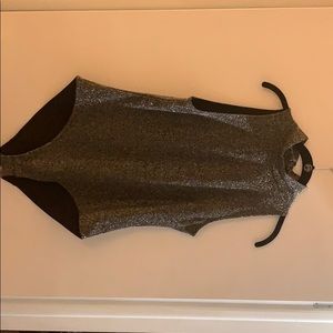 Sparkly high neck H&M bodysuit